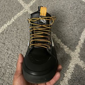 High Top Vans, Camouflage primaloft,  barely use,  insole missing in one of them